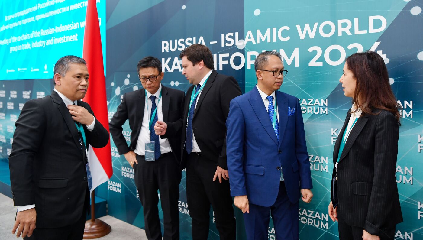 KAZANFORUM 2024. Meeting of co-chairs of Russian-Indonesian Working Group on Trade, Industry and Investment