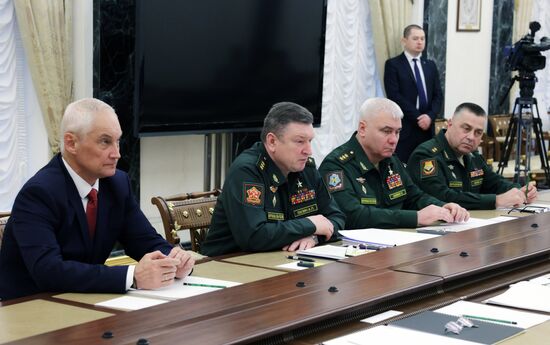 Russia Putin Military Districts Commanders