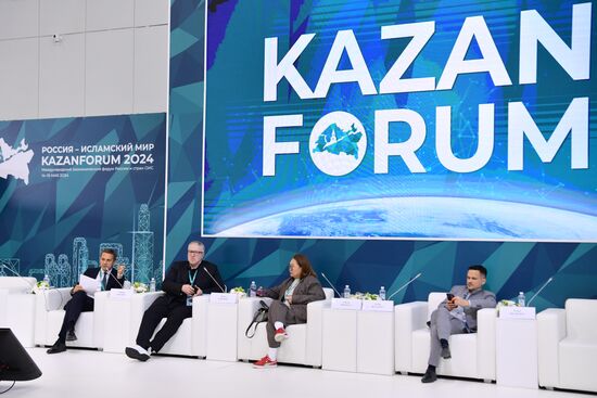 KAZANFORUM 2024. Presentation of startup projects. Photos can be used on terms listed in the media-bank's Forum section. Location: Russia, Republic of Tatarstan, Kazan. Author: Oleg Kazanzev/Sputnik. KAZANFORUM 2024. Presentation of startup projects