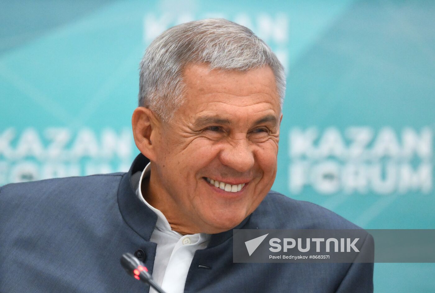 KAZANFORUM 2024. Head of Tatarstan Rustam Minnikhanov meets with foreign ambassadors in Russia