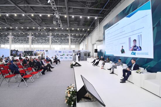 KAZANFORUM 2024. Presentation of startup projects. Photos can be used on terms listed in the media-bank's Forum section. Location: Russia, Republic of Tatarstan, Kazan. Author: Oleg Kazanzev/Sputnik. KAZANFORUM 2024. Presentation of startup projects