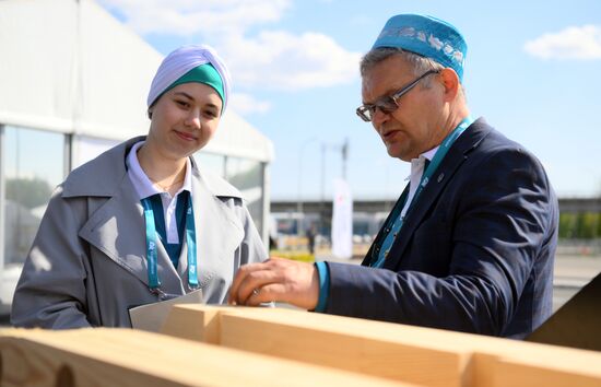 On the sidelines of KAZANFORUM 2024: Russia – Islamic World. To use the image, see the terms of use in the Kazanforum section of this media bank. Location: Russia, Republic of Tatarstan, Kazan. Author: Kristina Kormilitsyna/Sputnik. Russia – Islamic World: KAZANFORUM 2024