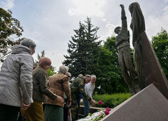 Russia LPR Afghanistan War Troops Withdrawal Anniversary