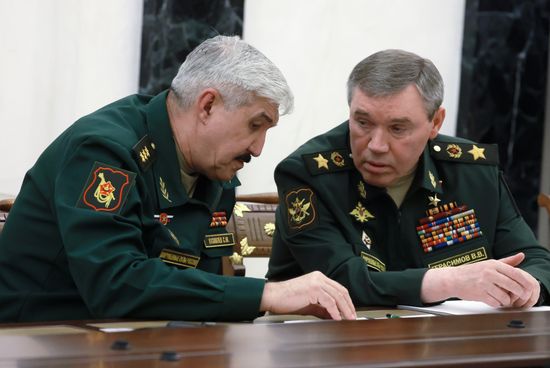 Russia Putin Military Districts Commanders