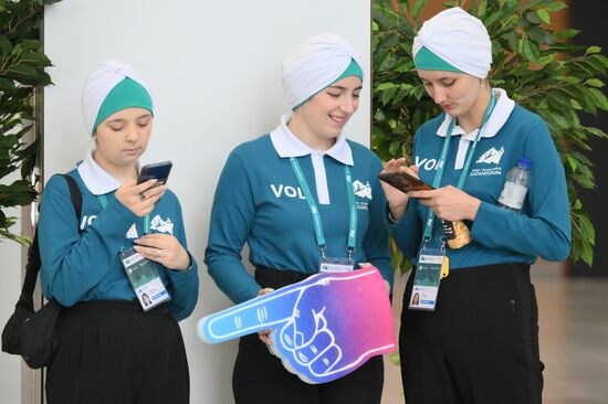 On the sidelines of KAZANFORUM 2024: Russia – Islamic World. To use the image, see the terms of use in the Kazanforum section of this media bank. Location: Russia, Republic of Tatarstan, Kazan. Author: Pavel Bednyakov/Sputnik. Russia – Islamic World: KAZANFORUM 2024