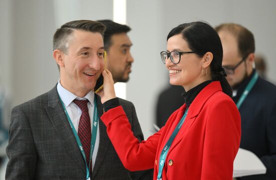 On the sidelines of KAZANFORUM 2024: Russia – Islamic World. To use the image, see the terms of use in the Kazanforum section of this media bank. Location: Russia, Republic of Tatarstan, Kazan. Author: Pavel Bednyakov/Sputnik. Russia – Islamic World: KAZANFORUM 2024