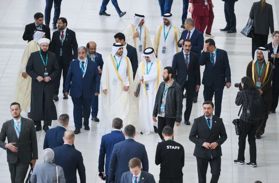 On the sidelines of KAZANFORUM 2024: Russia – Islamic World. To use the image, see the terms of use in the Kazanforum section of this media bank. Location: Russia, Republic of Tatarstan, Kazan. Author: Pavel Bednyakov/Sputnik. Russia – Islamic World: KAZANFORUM 2024