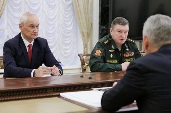 Russia Putin Military Districts Commanders