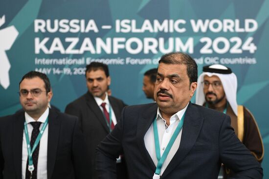 On the sidelines of KAZANFORUM 2024: Russia – Islamic World. To use the image, see the terms of use in the Kazanforum section of this media bank. Location: Russia, Republic of Tatarstan, Kazan. Author: Kirill Zykov/Sputnik. Russia – Islamic World: KAZANFORUM 2024