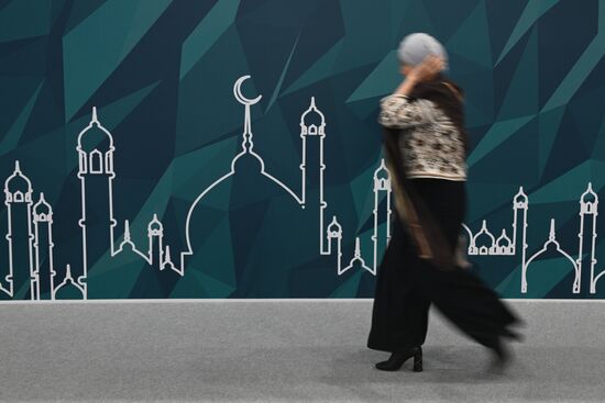 On the sidelines of KAZANFORUM 2024: Russia – Islamic World. To use the image, see the terms of use in the Kazanforum section of this media bank. Location: Russia, Republic of Tatarstan, Kazan. Author: Kirill Zykov/Sputnik. Russia – Islamic World: KAZANFORUM 2024