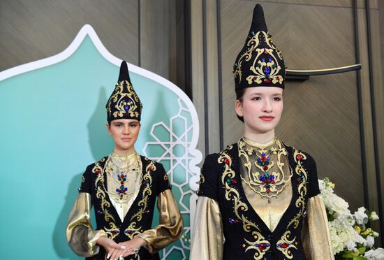 KAZANFORUM 2024. Welcome Gala dinner summarizing the results of the Halal Business Woman award