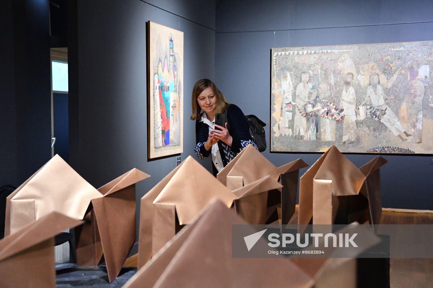 KAZANFORUM 2024. Opening of the Living Tradition exhibition at the National Museum of the Republic of Tatarstan