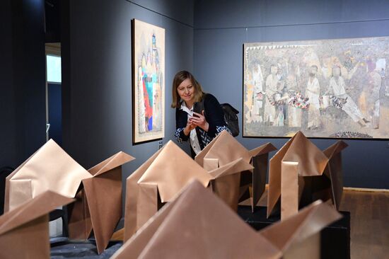 KAZANFORUM 2024. Opening of the Living Tradition exhibition at the National Museum of the Republic of Tatarstan. To use the image, see the terms of use in the Kazanforum section of this media bank. Location: Russia, Republic of Tatarstan, Kazan. Author: Oleg Kazanzev/Sputnik. KAZANFORUM 2024. Opening of the Living Tradition exhibition at the National Museum of the Republic of Tatarstan