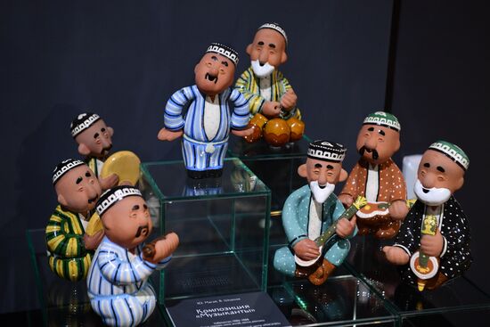 KAZANFORUM 2024. Opening of the Living Tradition exhibition at the National Museum of the Republic of Tatarstan