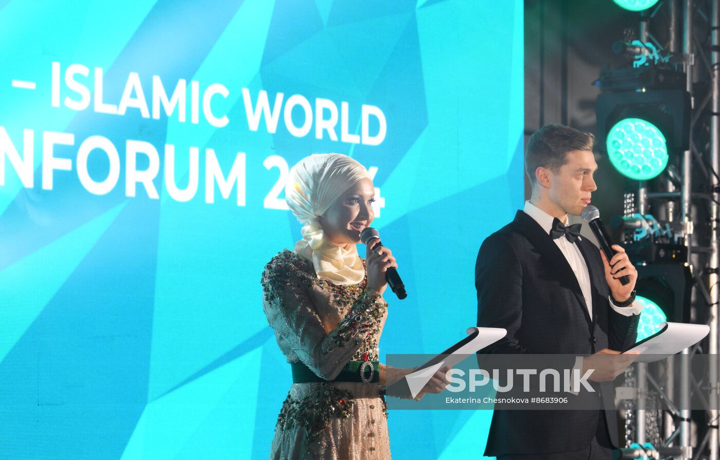 KAZANFORUM 2024. Welcome Gala dinner summarizing the results of the Halal Business Woman award