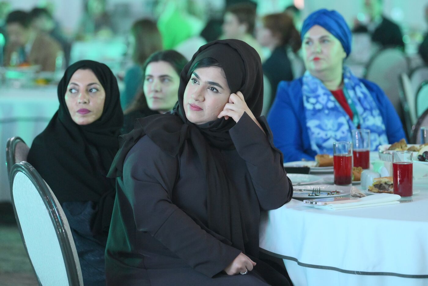 KAZANFORUM 2024. Welcome Gala dinner summarizing the results of the Halal Business Woman award