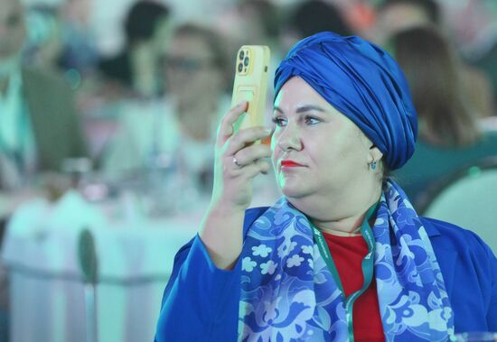 KAZANFORUM 2024. Welcome Gala dinner summarizing the results of the Halal Business Woman award