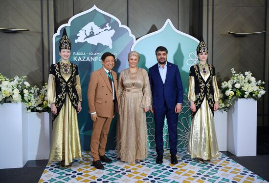 KAZANFORUM 2024. Welcome Gala dinner summarizing the results of the Halal Business Woman award