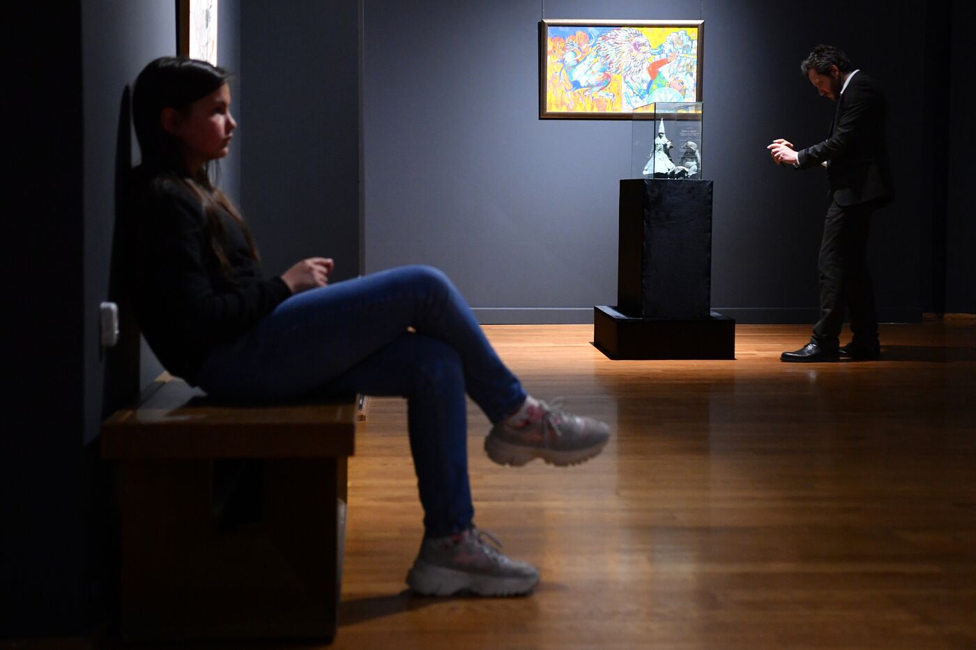 KAZANFORUM 2024. Opening of the Living Tradition exhibition at the National Museum of the Republic of Tatarstan