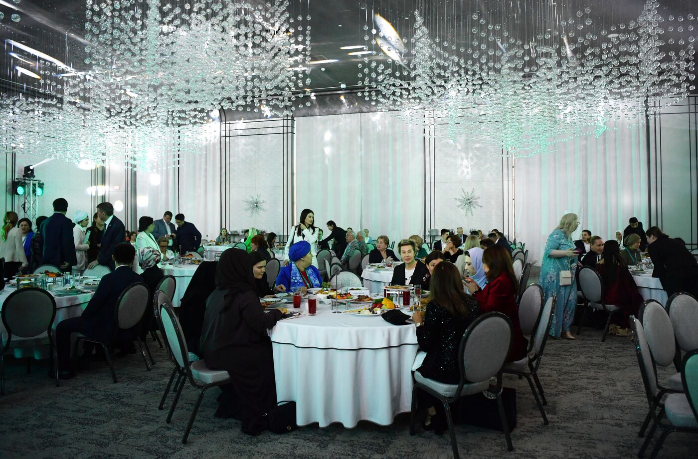 KAZANFORUM 2024. Welcome Gala dinner summarizing the results of the Halal Business Woman award