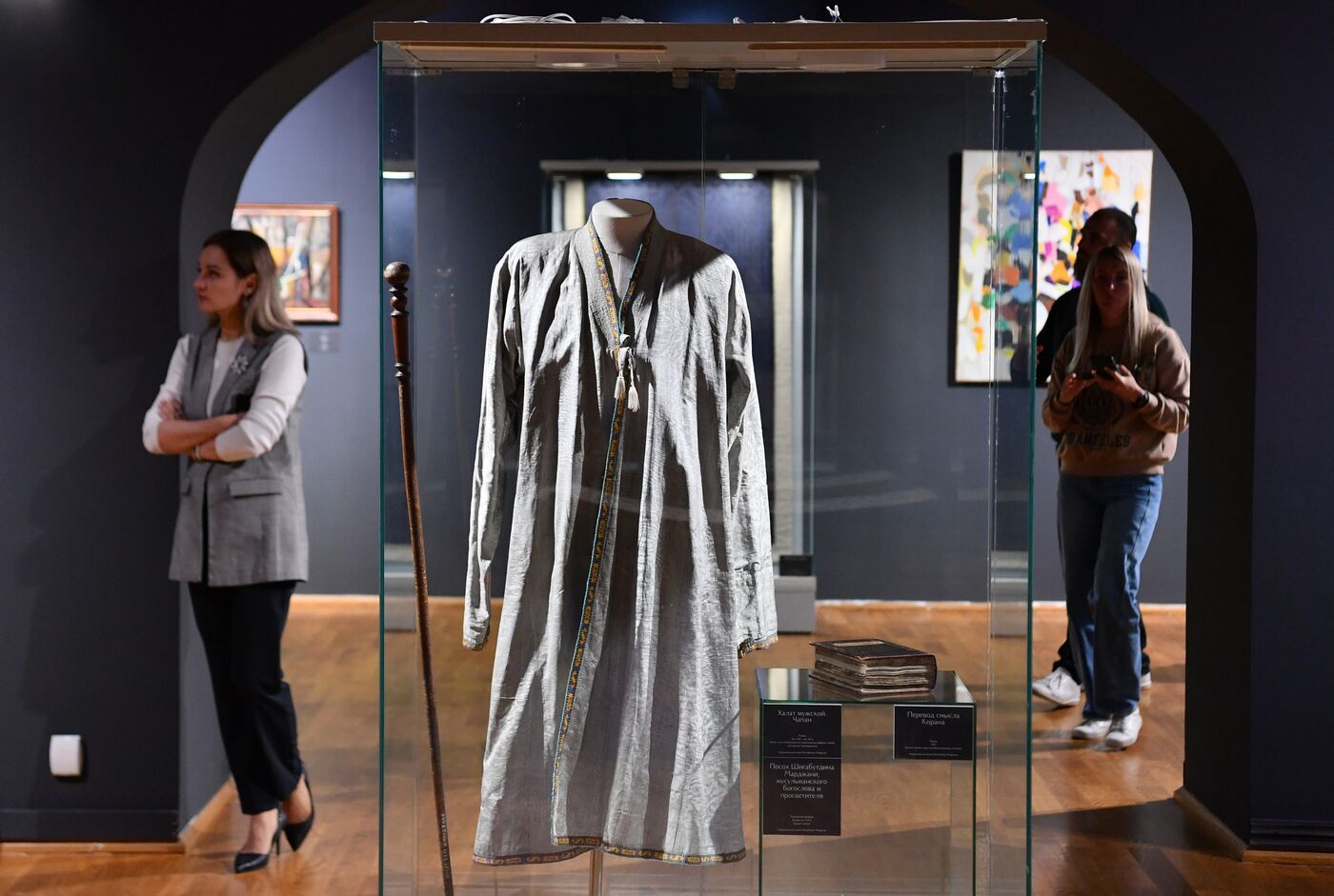 KAZANFORUM 2024. Opening of the Living Tradition exhibition at the National Museum of the Republic of Tatarstan