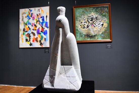 KAZANFORUM 2024. Opening of the Living Tradition exhibition at the National Museum of the Republic of Tatarstan. To use the image, see the terms of use in the Kazanforum section of this media bank. Location: Russia, Republic of Tatarstan, Kazan. Author: Oleg Kazanzev/Sputnik. KAZANFORUM 2024. Opening of the Living Tradition exhibition at the National Museum of the Republic of Tatarstan