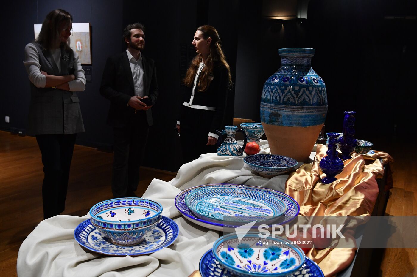 KAZANFORUM 2024. Opening of the Living Tradition exhibition at the National Museum of the Republic of Tatarstan