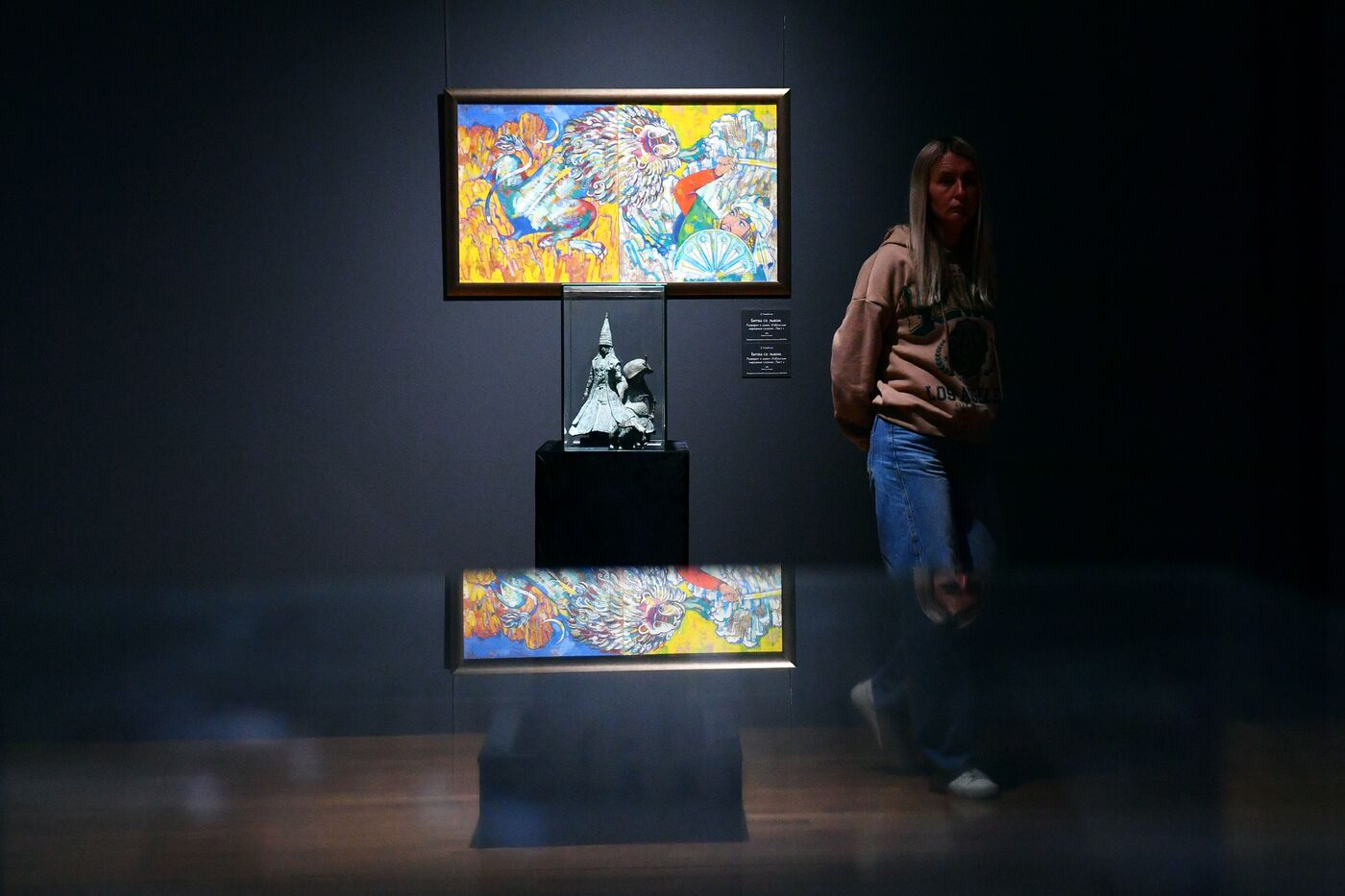 KAZANFORUM 2024. Opening of the Living Tradition exhibition at the National Museum of the Republic of Tatarstan