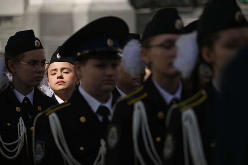 Russia Cadets Oath-Taking Ceremony