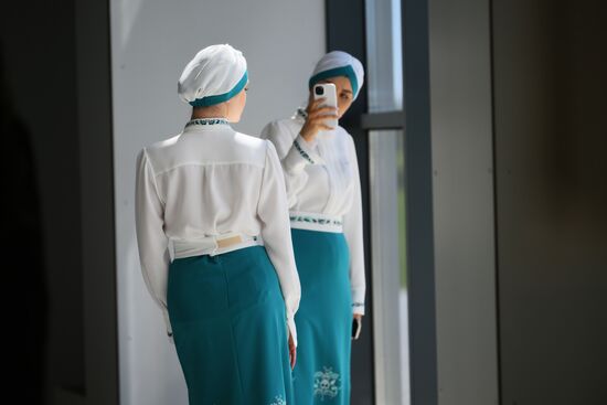 The KAZANFORUM 2024: Russia – Islamic World. Photos can be used on terms listed in the media-bank's Forum section. Location: Russia, Republic of Tatarstan, Kazan. Author: Kristina Kormilitsyna/Sputnik. Russia – Islamic World: KAZANFORUM 2024