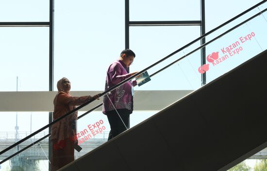 The KAZANFORUM 2024: Russia – Islamic World. Photos can be used on terms listed in the media-bank's Forum section. Location: Russia, Republic of Tatarstan, Kazan. Author: Ekaterina Chesnokova/Sputnik. Russia – Islamic World: KAZANFORUM 2024