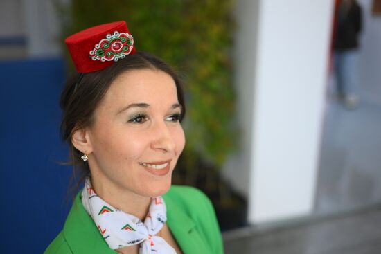 The KAZANFORUM 2024: Russia – Islamic World. Photos can be used on terms listed in the media-bank's Forum section. Location: Russia, Republic of Tatarstan, Kazan. Author: Alexandr Kryazhev/Sputnik. Russia – Islamic World: KAZANFORUM 2024