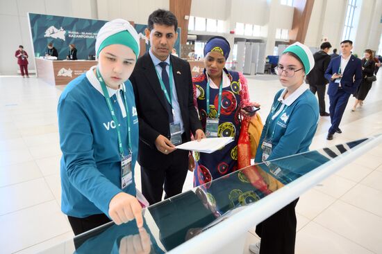 The KAZANFORUM 2024: Russia – Islamic World. Photos can be used on terms listed in the media-bank's Forum section. Location: Russia, Republic of Tatarstan, Kazan. Author: Ilya Pitalev/Sputnik. Russia – Islamic World: KAZANFORUM 2024