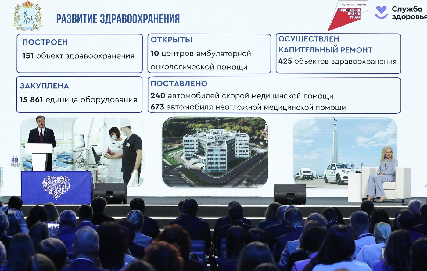 RUSSIA EXPO. Plenary session. Modern health saving technologies