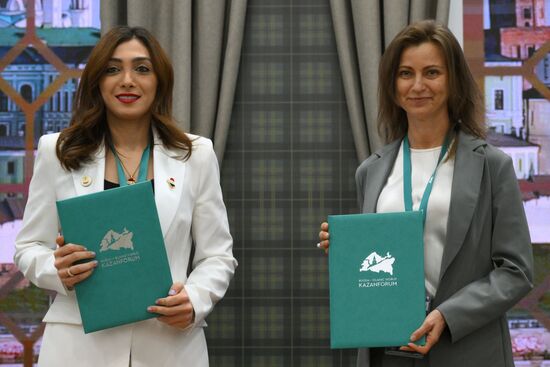 KAZANFORUM 2024. Signing ceremonies
