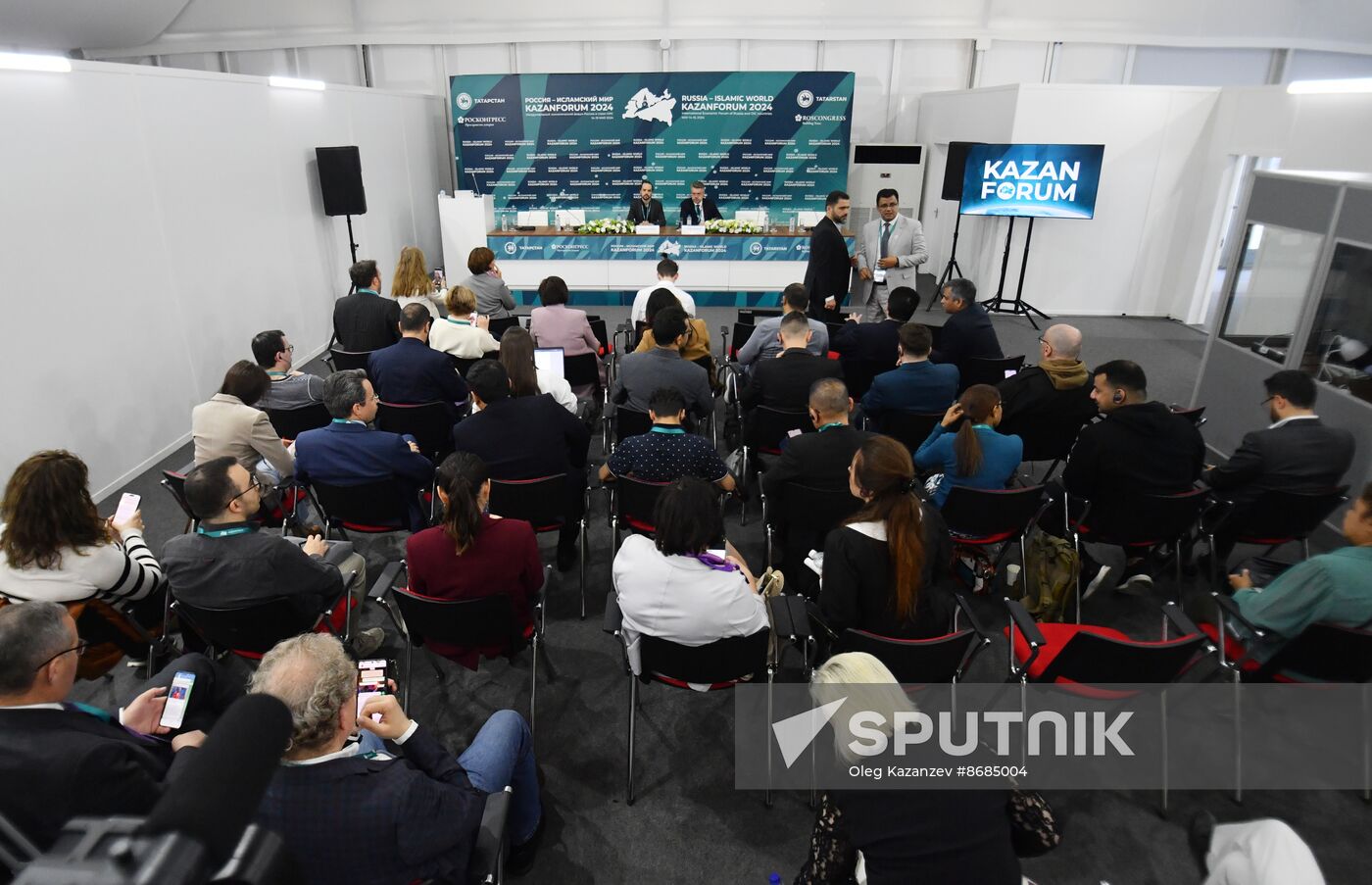 KAZANFORUM 2024. News conferences
