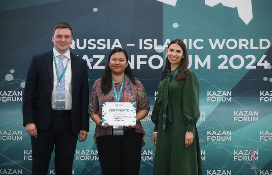 KAZANFORUM 2024. Ceremony of joining the International Association of Young Diplomats