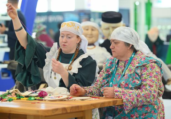 KAZANFORUM 2024: Russia - Islamic World. To use the image, see the terms of use in the Kazanforum section of this media bank. Location: Russia, Republic of Tatarstan, Kazan. Author: Ekaterina Chesnokova/Sputnik. Russia – Islamic World: KAZANFORUM 2024