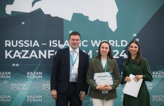 KAZANFORUM 2024. Ceremony of joining the International Association of Young Diplomats