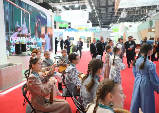 The KAZANFORUM 2024: Russia – Islamic World. Photos can be used on terms listed in the media-bank's Forum section. Location: Russia, Republic of Tatarstan, Kazan. Author: Pavel Bednyakov/Sputnik. Russia – Islamic World: KAZANFORUM 2024