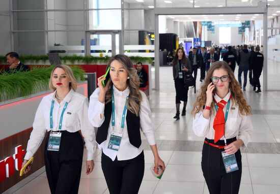 The KAZANFORUM 2024: Russia – Islamic World. Photos can be used on terms listed in the media-bank's Forum section. Location: Russia, Republic of Tatarstan, Kazan. Author: Pavel Bednyakov/Sputnik. Russia – Islamic World: KAZANFORUM 2024