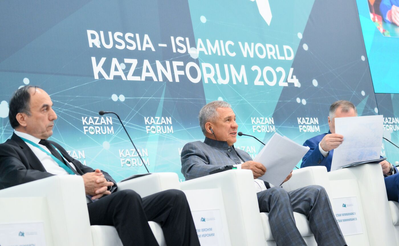 KAZANFORUM 2024. Development of international ITC passing through Asia and the Middle East
