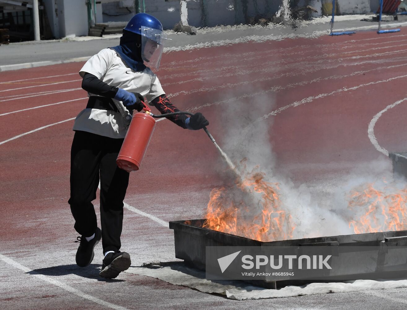 Russia Fire Rescue Sports Competition