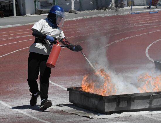 Russia Fire Rescue Sports Competition