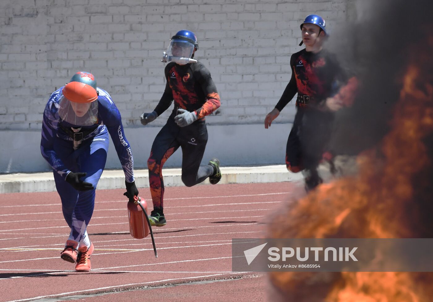 Russia Fire Rescue Sports Competition