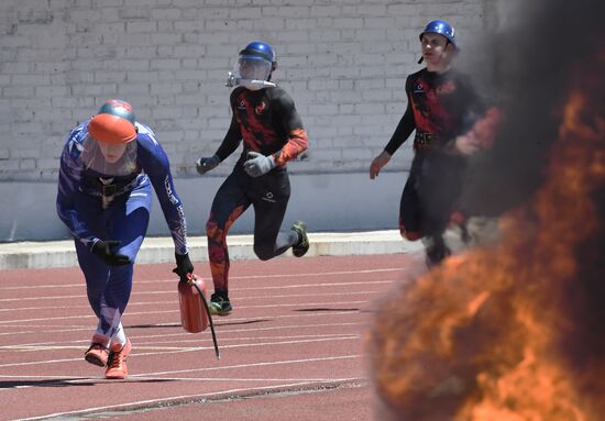 Russia Fire Rescue Sports Competition