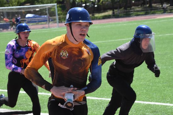 Russia Fire Rescue Sports Competition