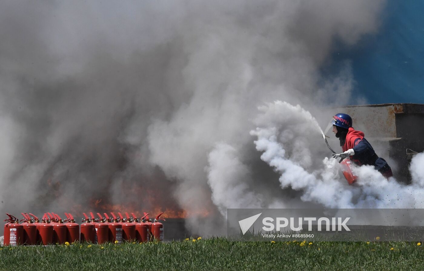 Russia Fire Rescue Sports Competition