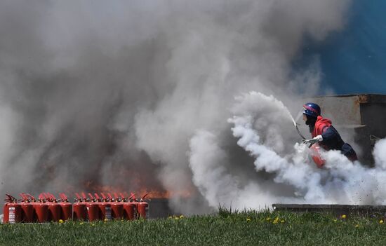 Russia Fire Rescue Sports Competition