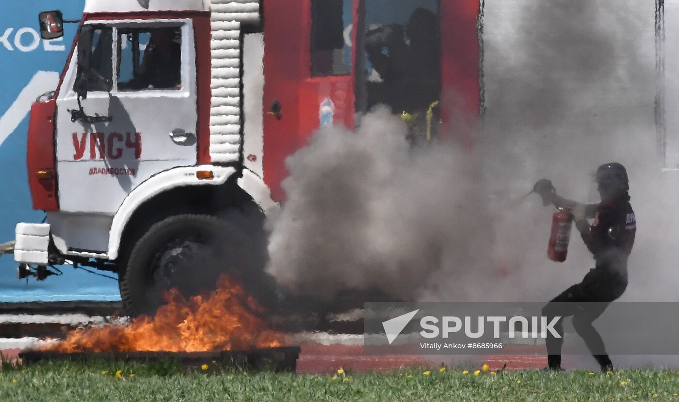 Russia Fire Rescue Sports Competition